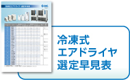 冷凍式エアドライヤ 選定早見(jiàn)表